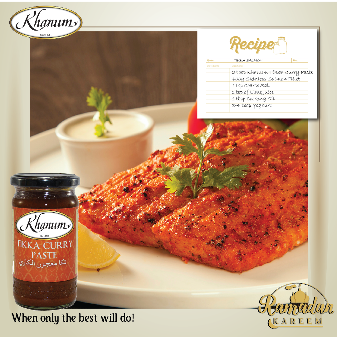 Tikka Salamon- Serves 2 - 4