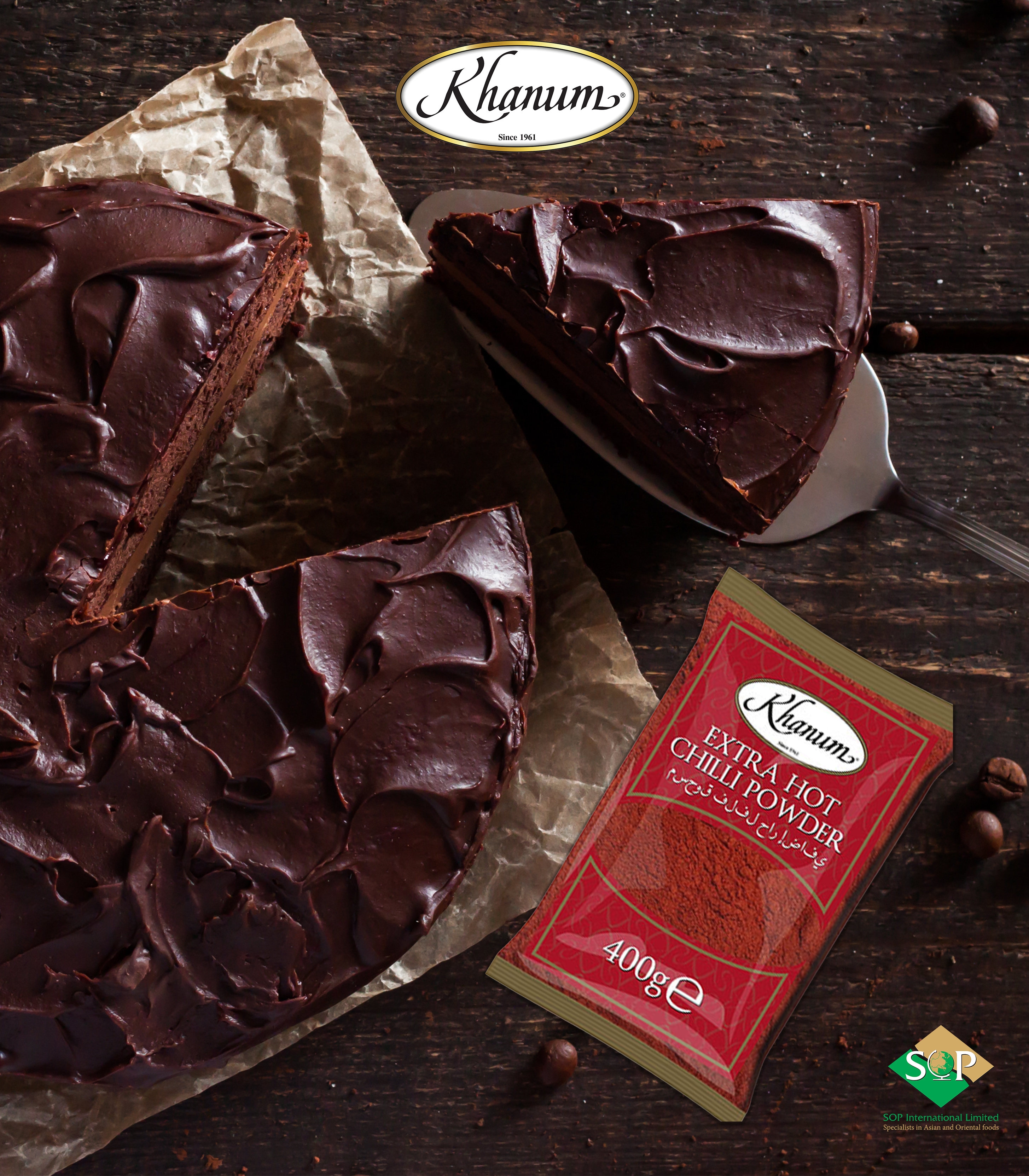 Khanum Chilli Chocolate Cake