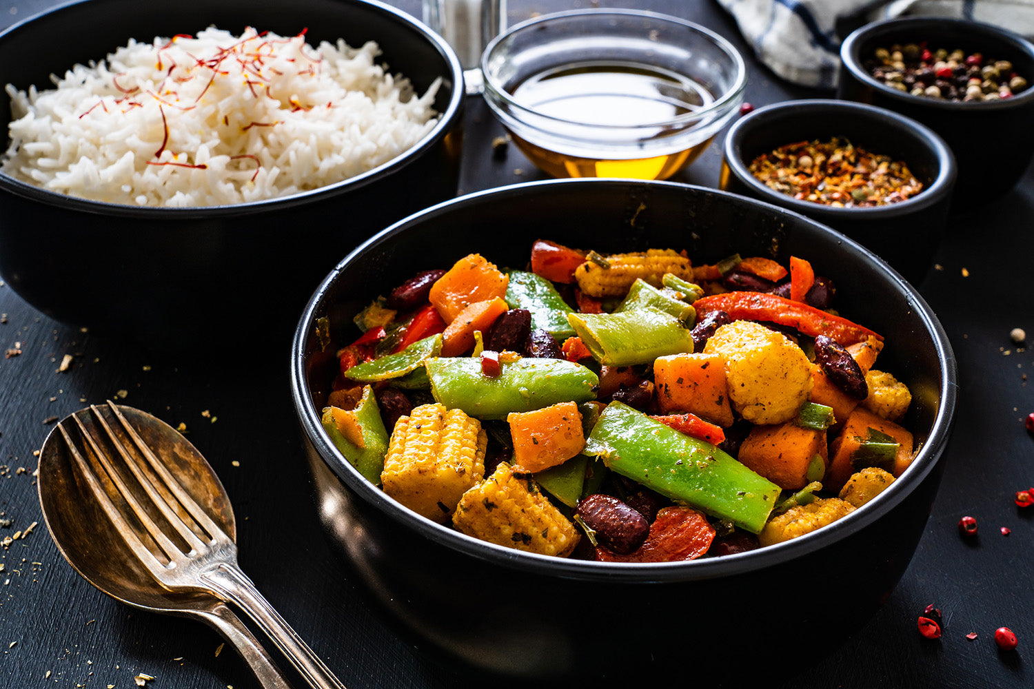 Mixed Vegetables With Hot Bean Sauce