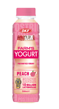 OKF Peach Yoghurt Drink 20x500ml