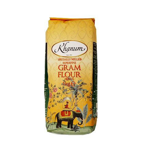 Khanum Gram Flour 12x1kg