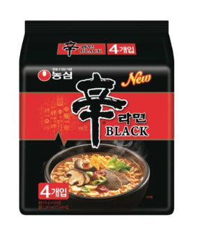 Nongshim Shuin Ramyun Black (MULTIPACK) 8x4x130g