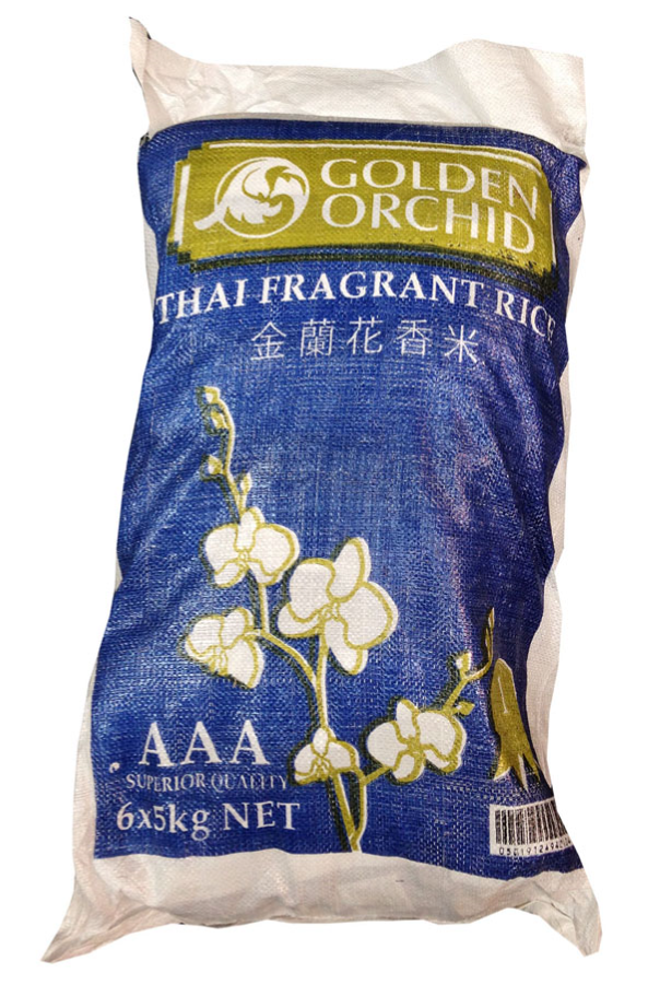 Golden Orchid Fragrant Thai Rice 6x5kg