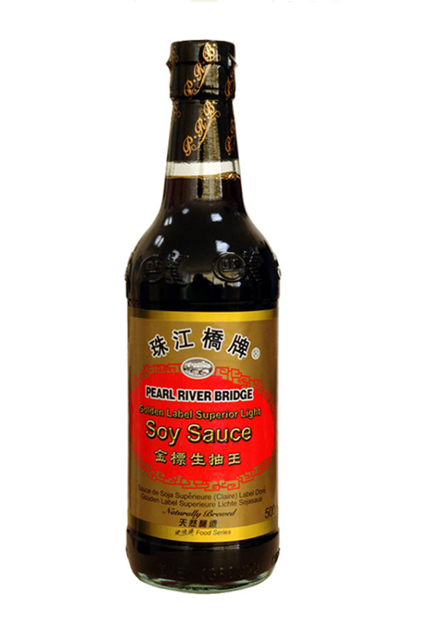 Pearl River Bridge Gold Label Soy Sauce 12x500ml