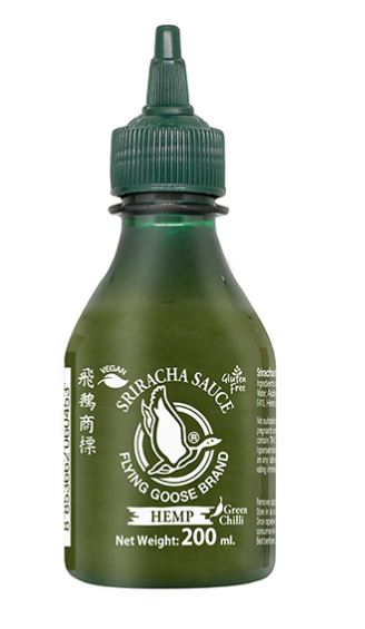 Flying Goose Green Sriracha With Hemp 6x200ml