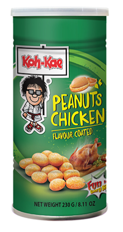 Koh-Kae Peanuts - Chicken Flavour 12x230g