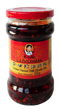 Lao Gan Ma Chicken Flavour Chili Oil With Tofu 24x280g