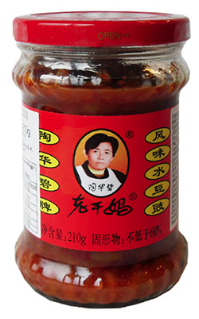 Lao Gan Ma Fermented Soy Bean With Chili 24x210g