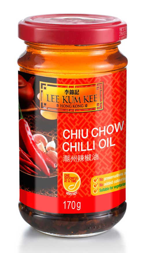 Lee Kum Kee Chiu Chow Chilli Oil 12x170ml