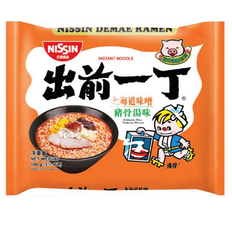 Nissin Demae Ramen Hokkaido Miso Tonkotsu 3x30x100g