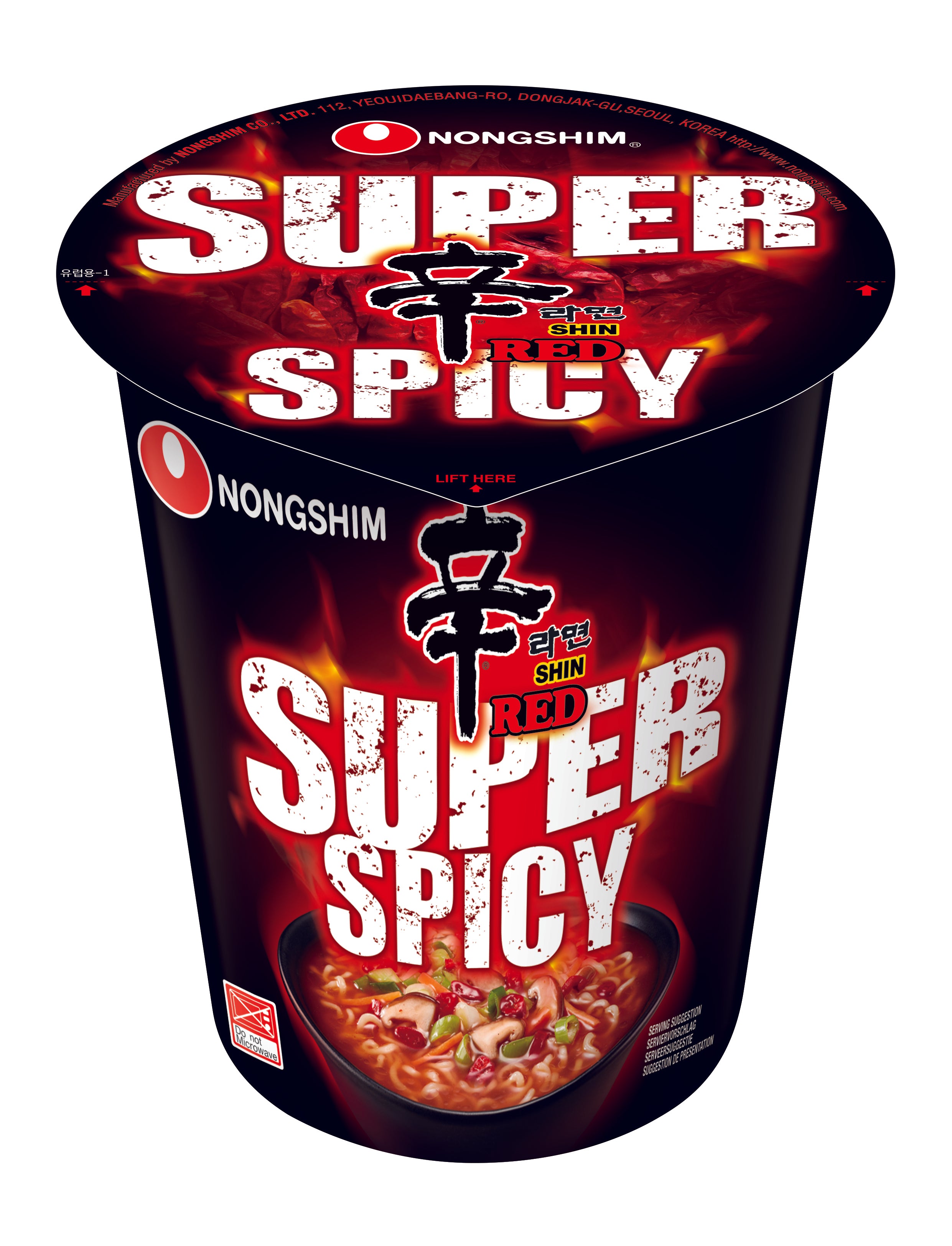 Nongshim Shin Red Cup 6x68g