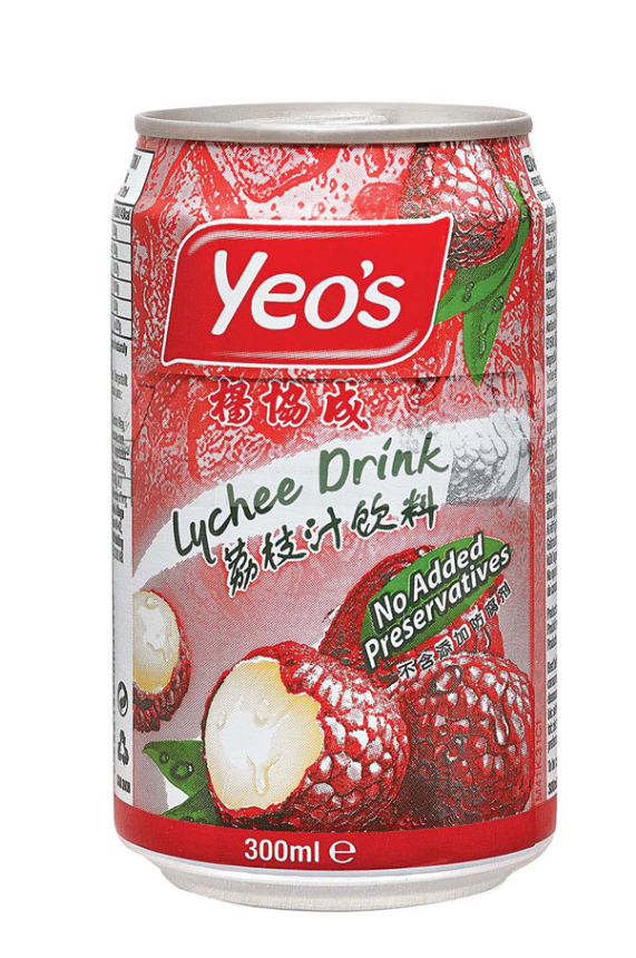 Yeo's Lychee Drink 24x300ml