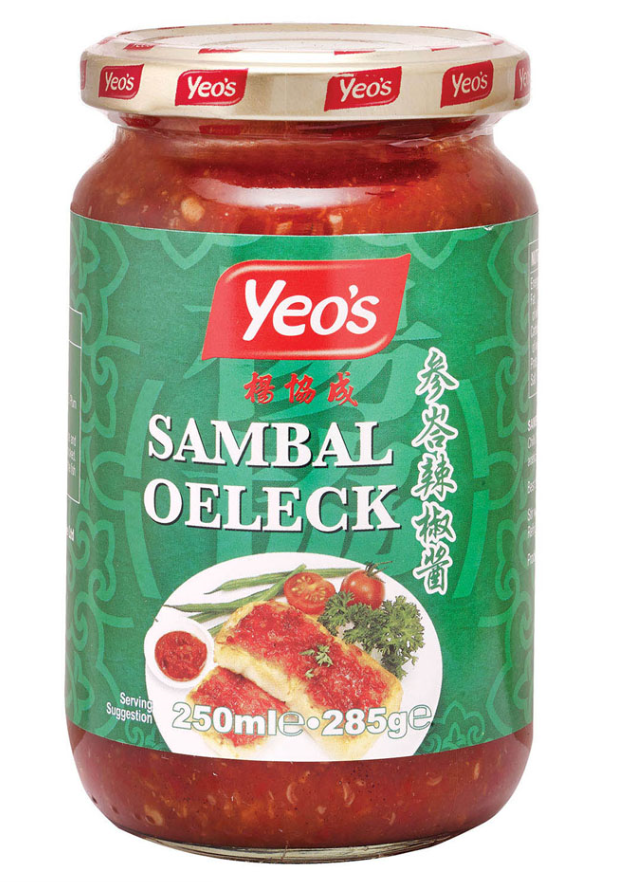 Yeo's Sambal Olek 12x250ml