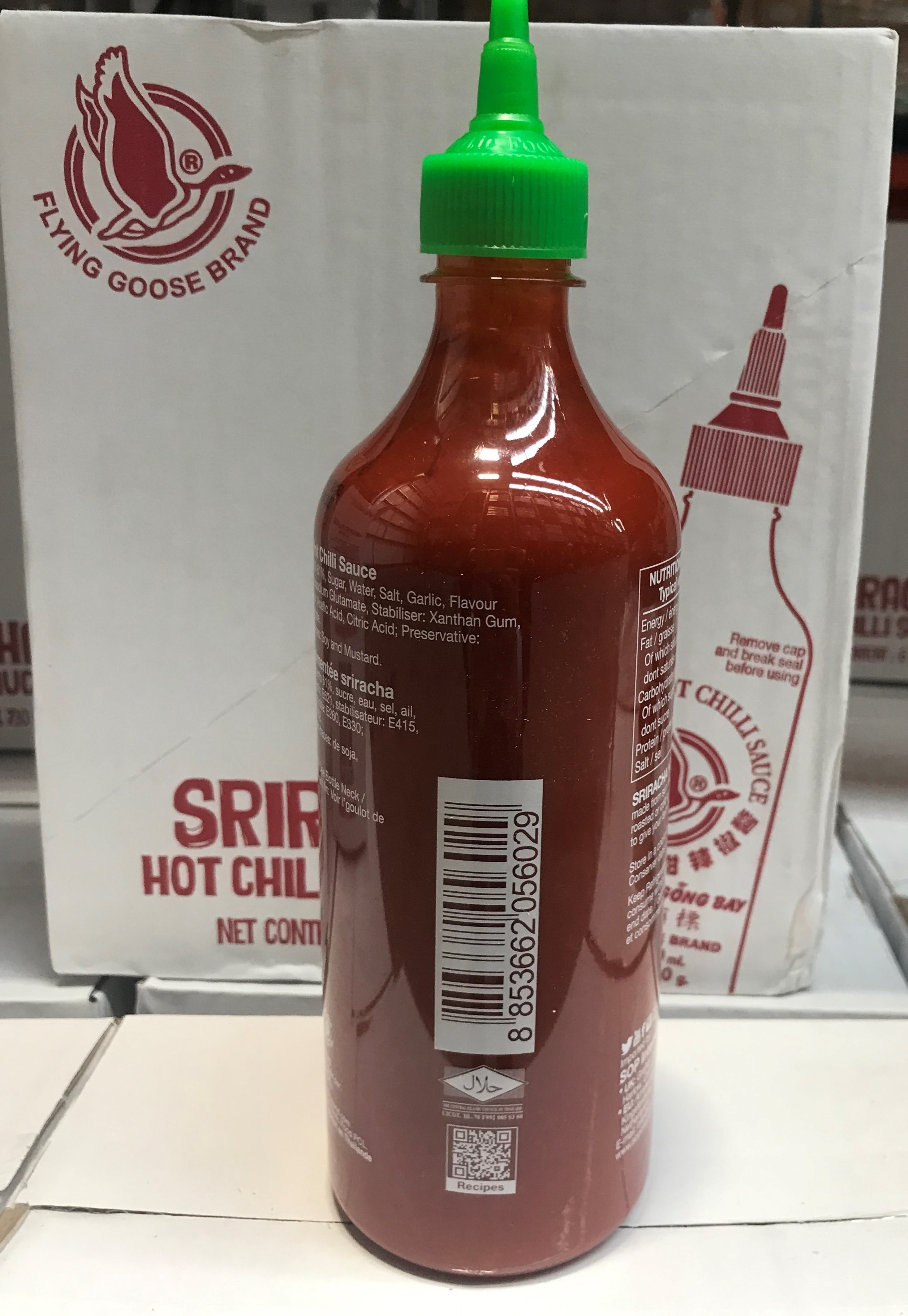 Flying Goose Sriracha Hot Chilli Sauce (pb) 6x730ml