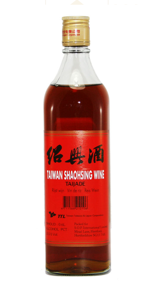 Taiwan Shao Shing Wine (13.5% alc) 12x600ml