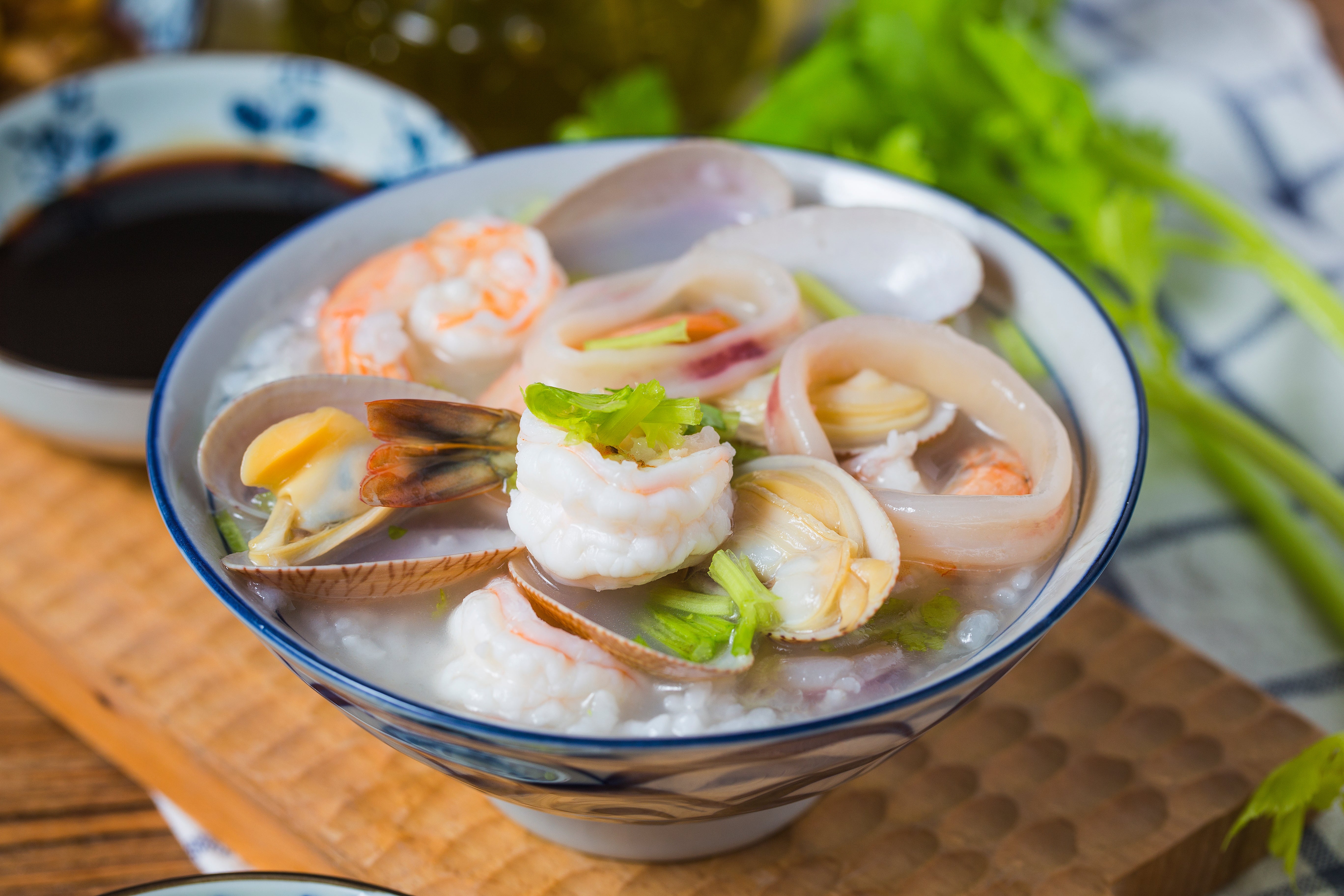 Assorted Seafood Soup Rice