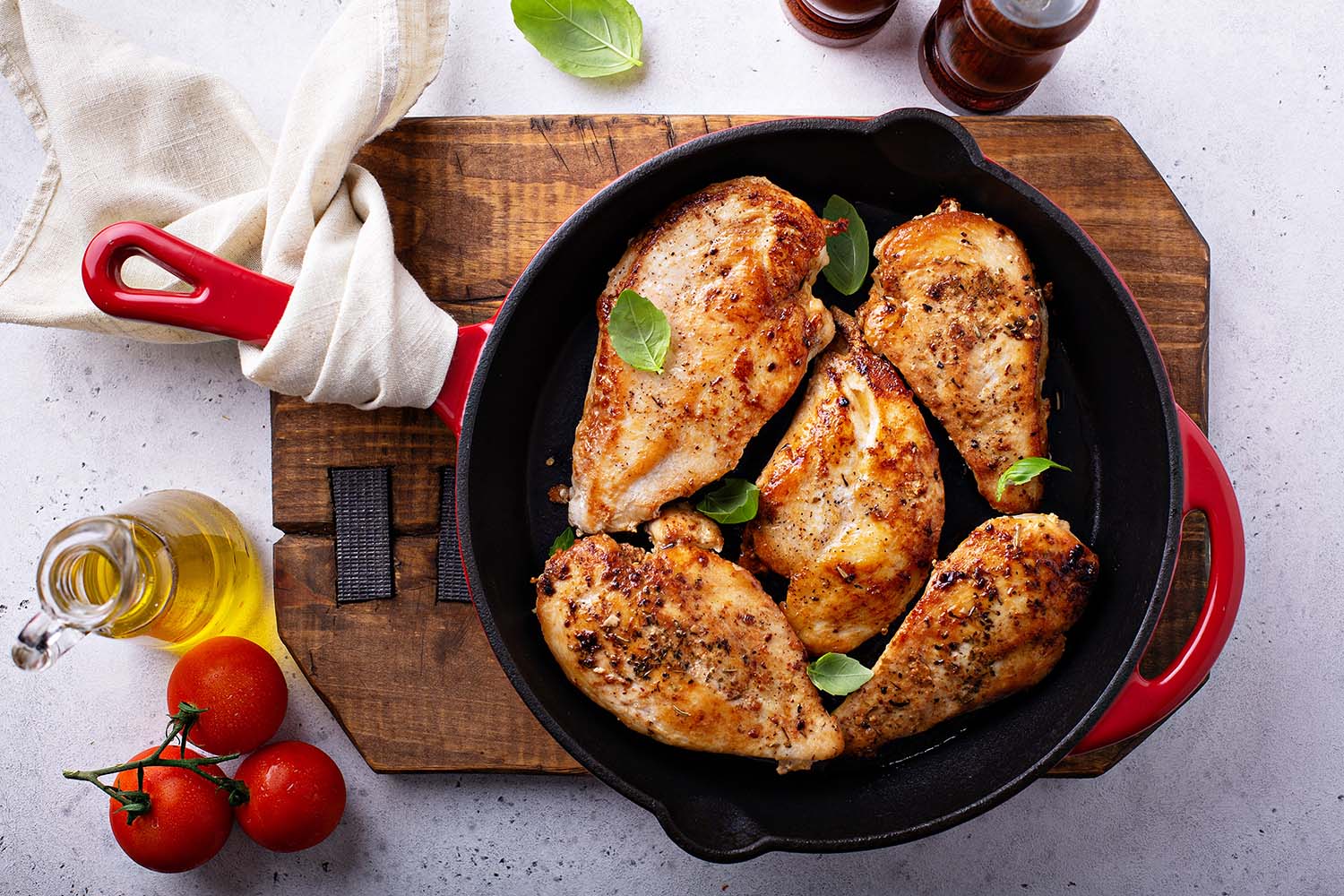 Satay Roasted Chicken Breasts