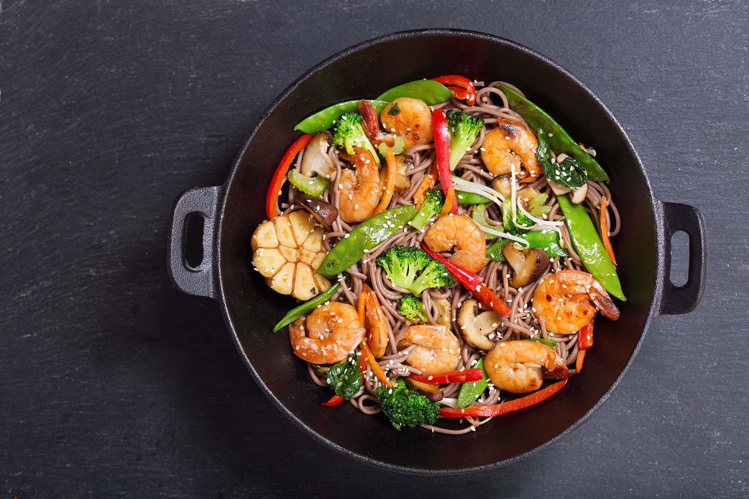 Shrimp And Broccoli Stir-Fry