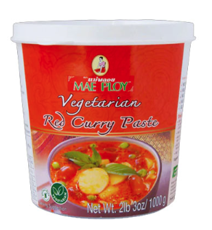 Mae Ploy Red Curry Paste Vegan 12x1kg