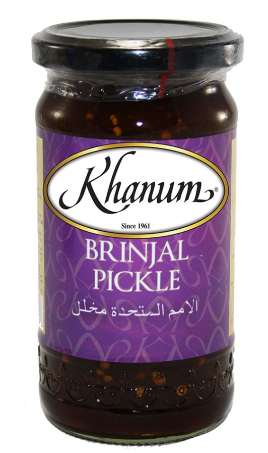 Khanum Brinjal Pickle 6x300g BBE:03/2024