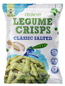 Want Want Crunchy Legume Crisps (Classic Salted) 4x10x85g