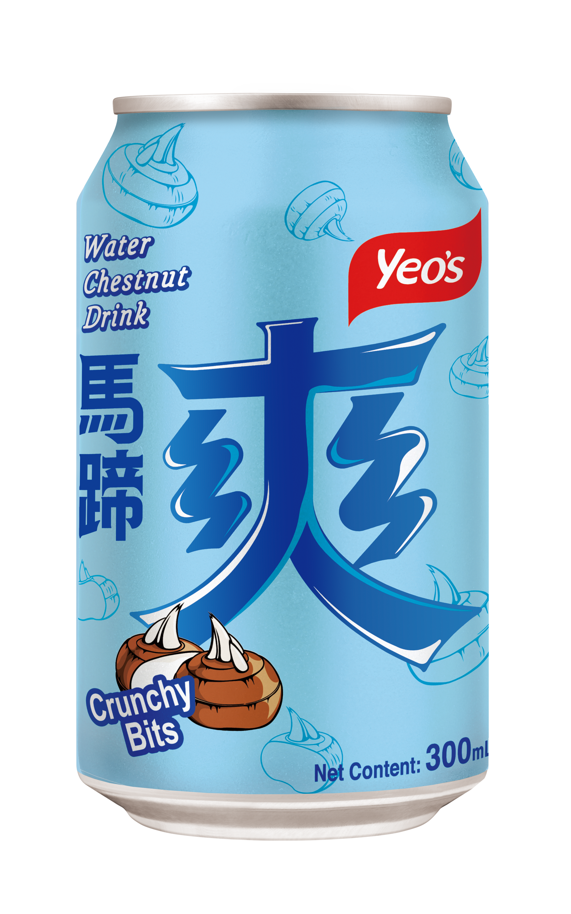 Yeo's Waterchestnut Drink 24x300ml