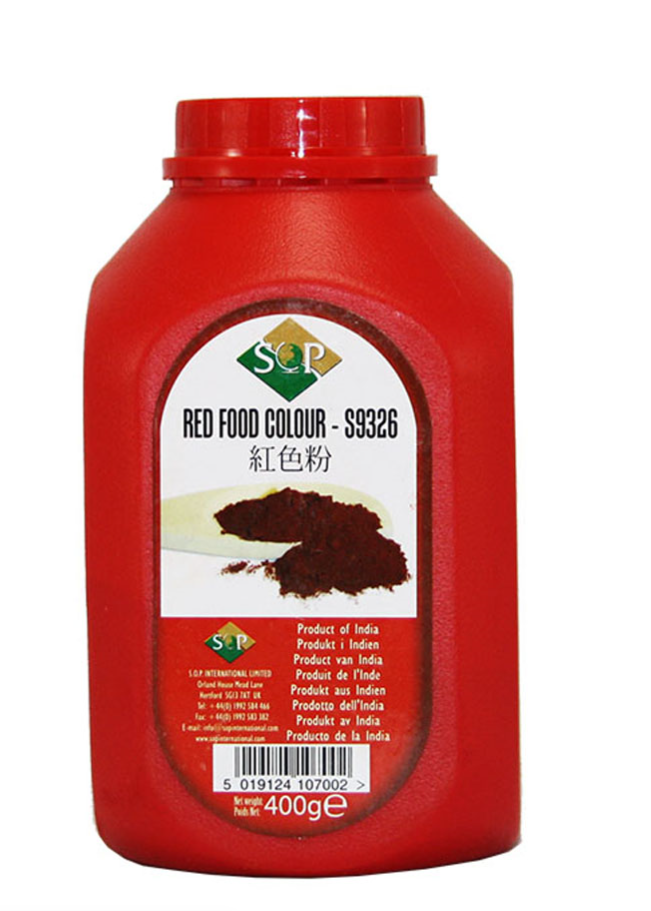 SOP Red Food Colour  20x400g