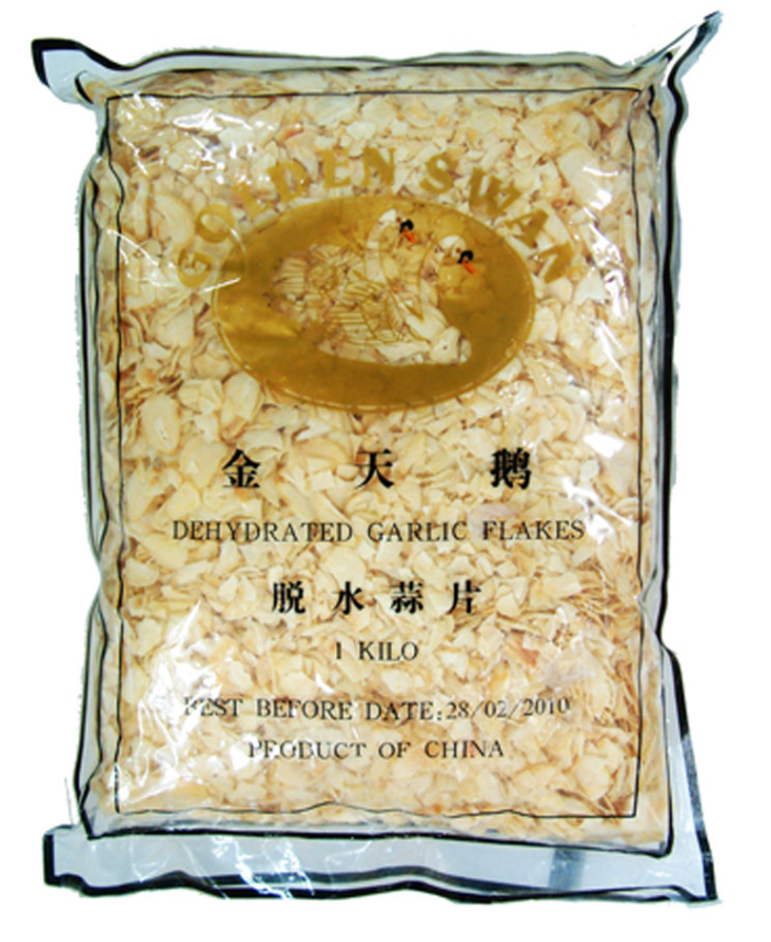Golden Swan Garlic Flakes 1st Grade 20x1kg