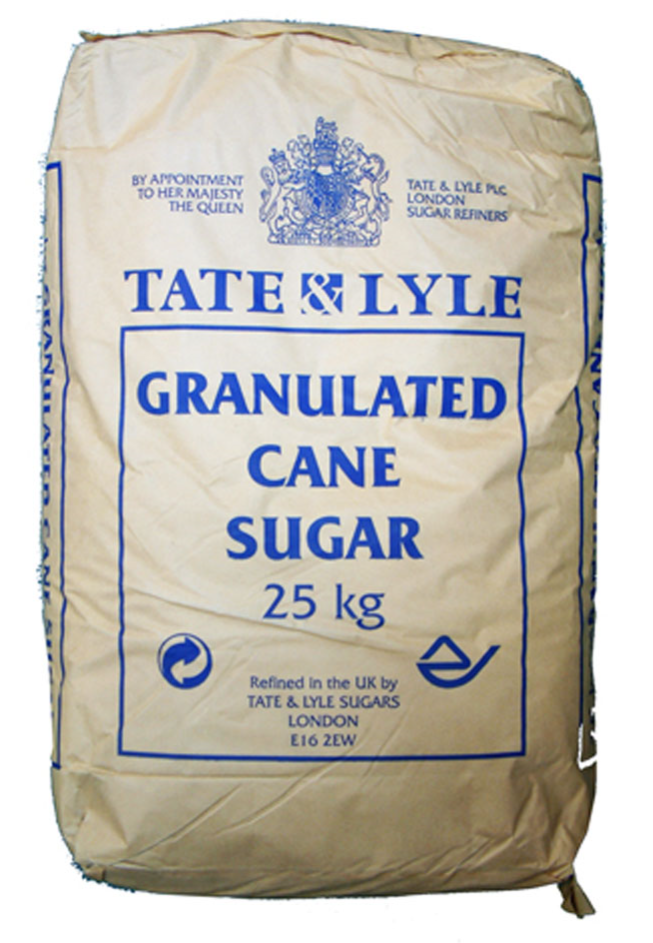 Tate & Lyle Granulated Sugar 25kg