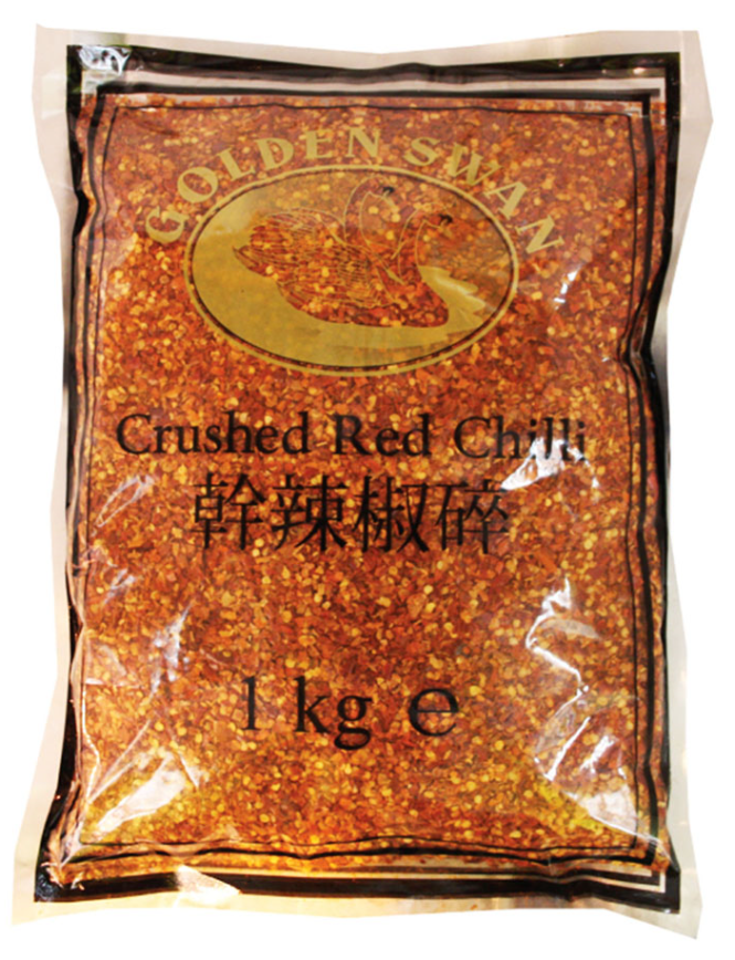 Golden Swan Crushed Red Chillies 20x1kg