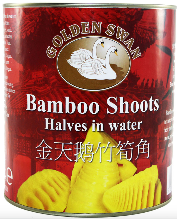 Golden Swan Bamboo Shoot Halves 6x3g