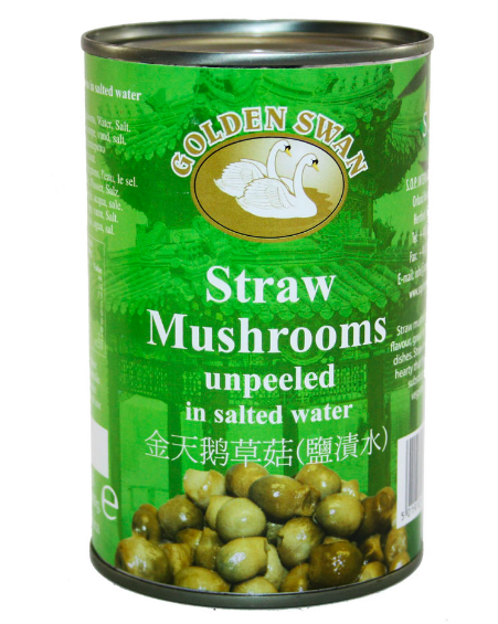 Golden Swan Straw Mushroom 24x425g