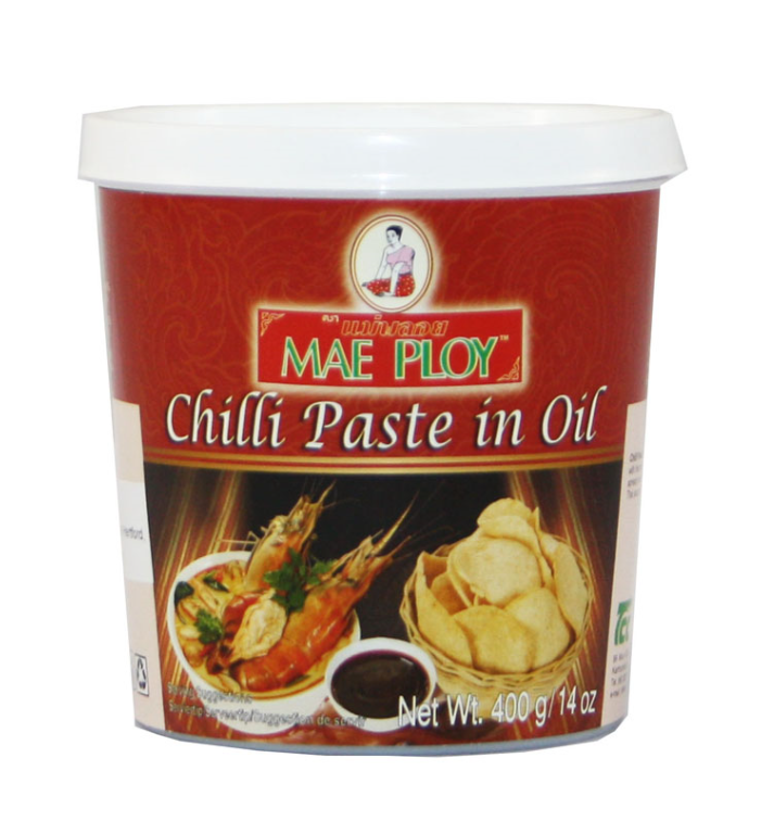 Mae Ploy Chilli Paste in Oil 24x400g