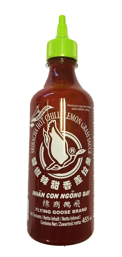 Flying Goose Sriracha Chilli Sauce & Lemongrass (pb) 6x455ml