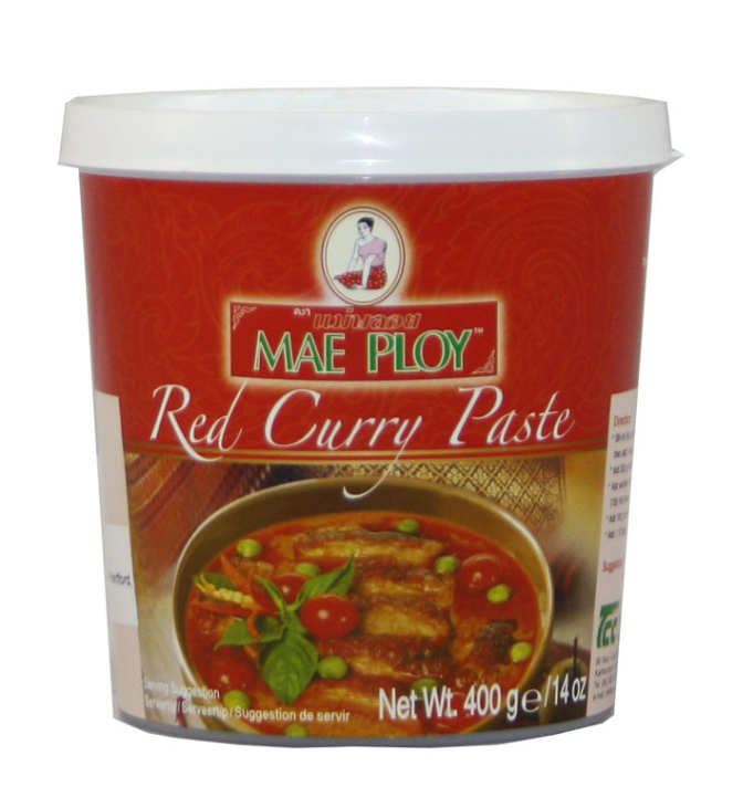 Mae Ploy Red Curry Paste 4x6x400g