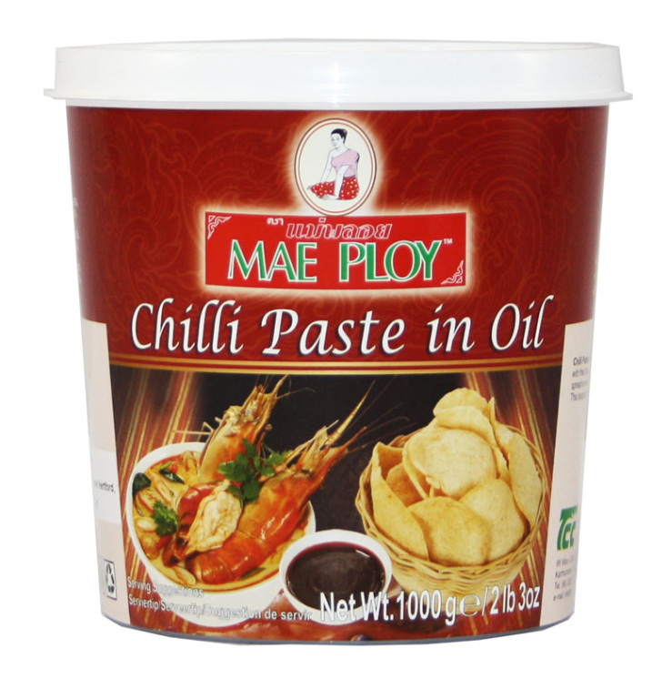 Mae Ploy Chilli Paste in Oil 12x1kg