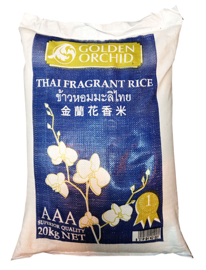 Golden Orchid Fragrant Thai Rice 20kg