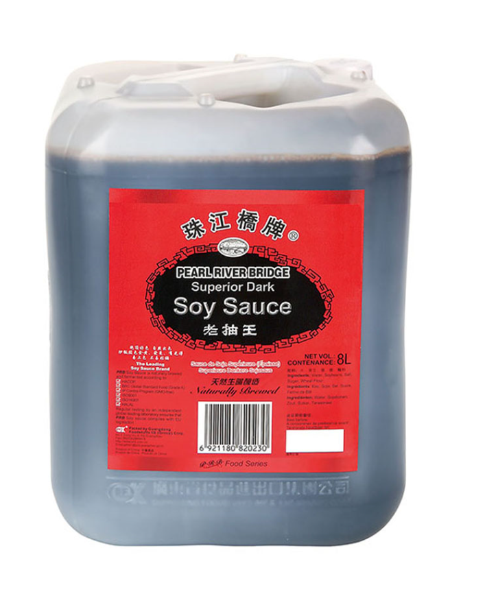 Pearl River Bridge Dark Soy Sauce  2x8ltr