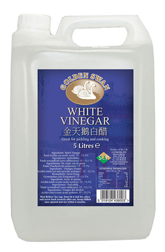 Golden Swan White Vinegar 2x5ltr