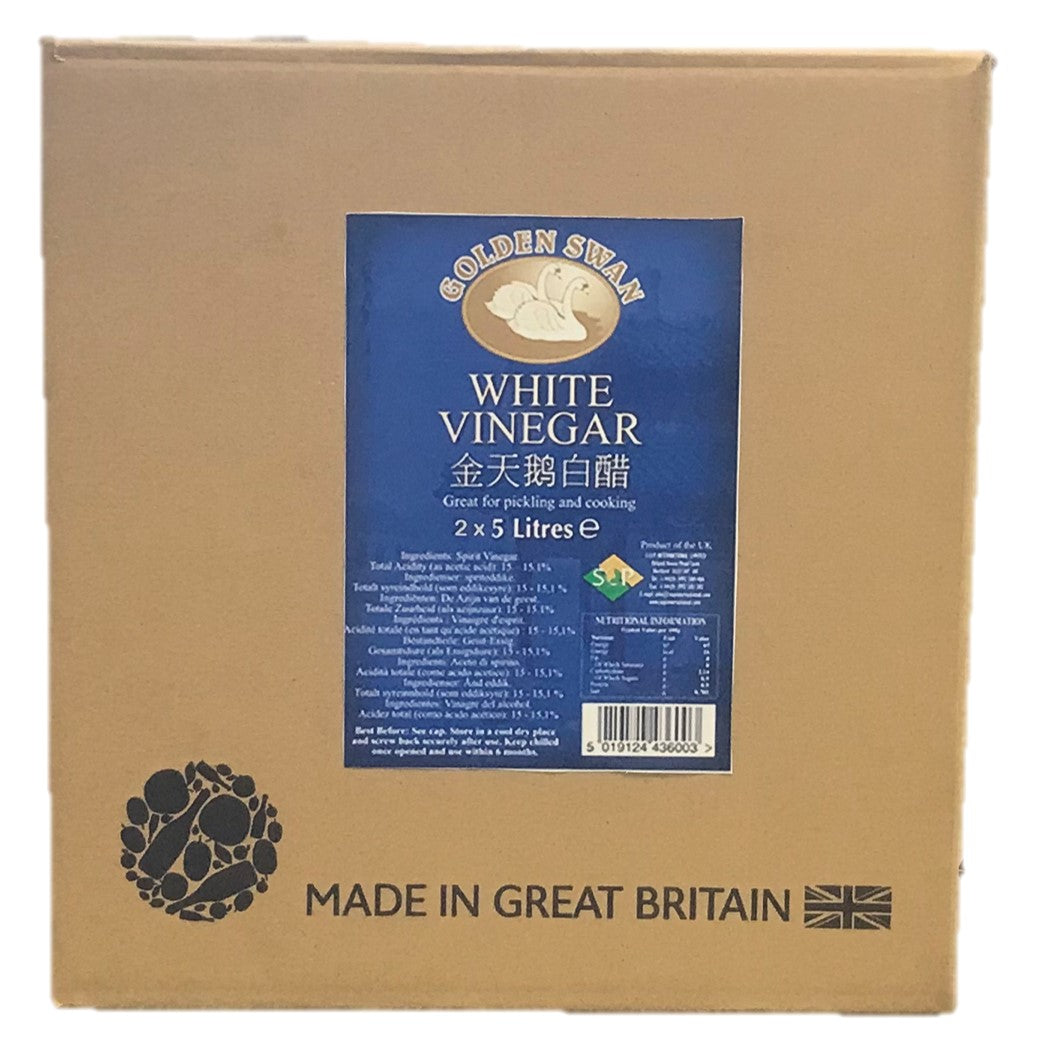 Golden Swan White Vinegar 2x5ltr