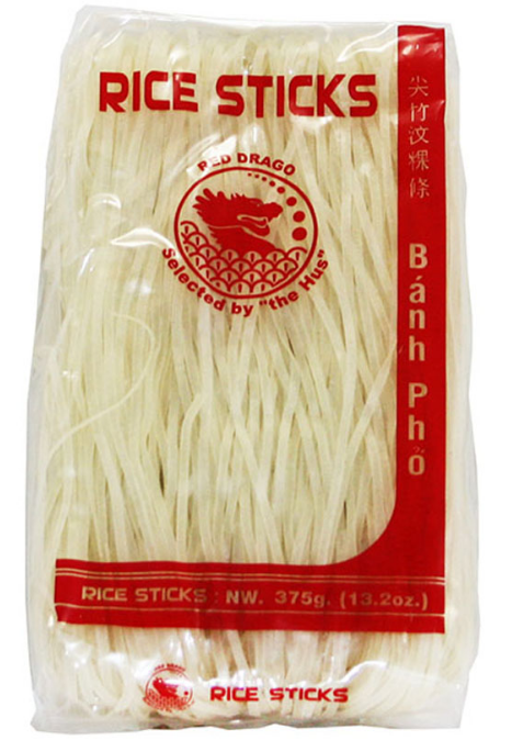 Red Drago Rice Sticks 3mm 30x375g