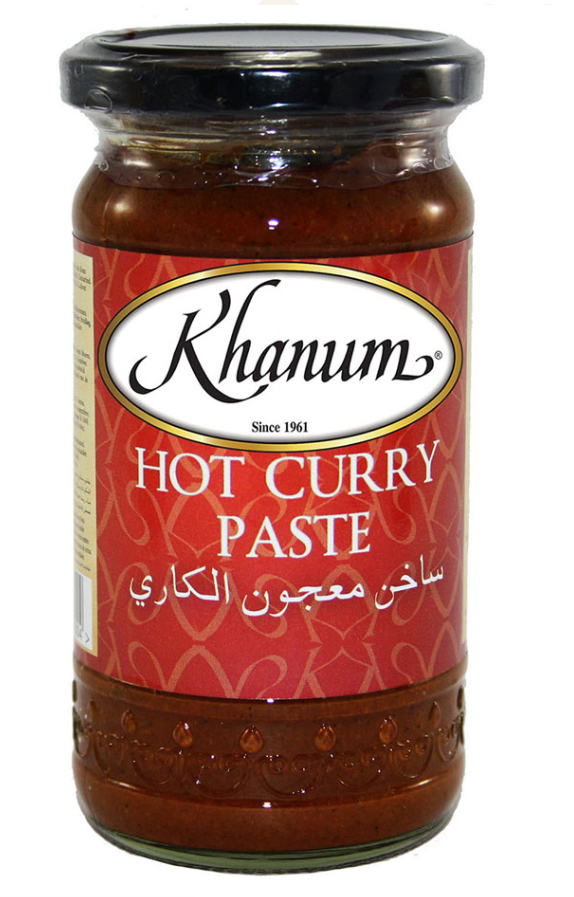 Khanum Hot Curry Paste 6x300g