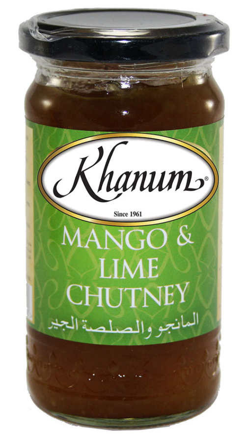 Khanum Mango & Lime Chutney 6x350g
