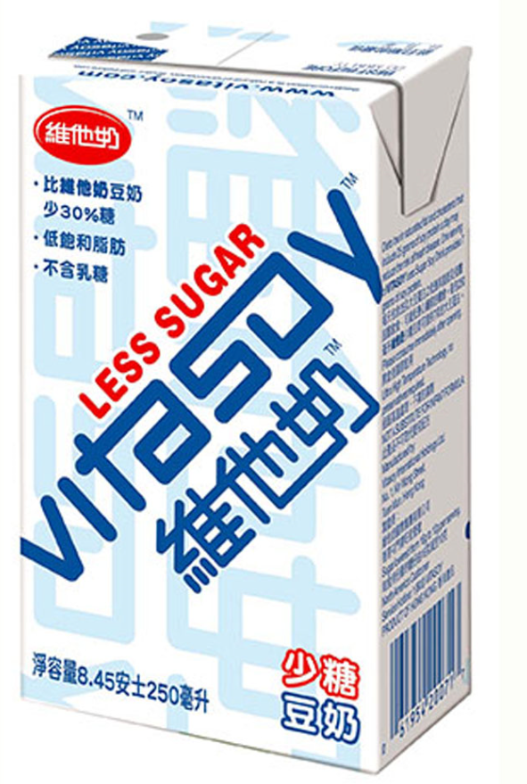 Vitasoy Less Sugar 6x4x2x250ml