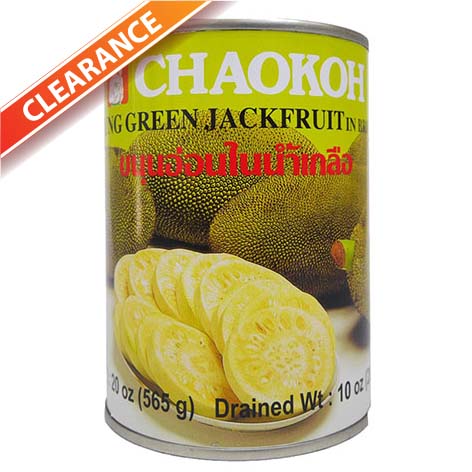 Chaokoh Green Jackfruit In Brine 24x565g BBE:10/2022