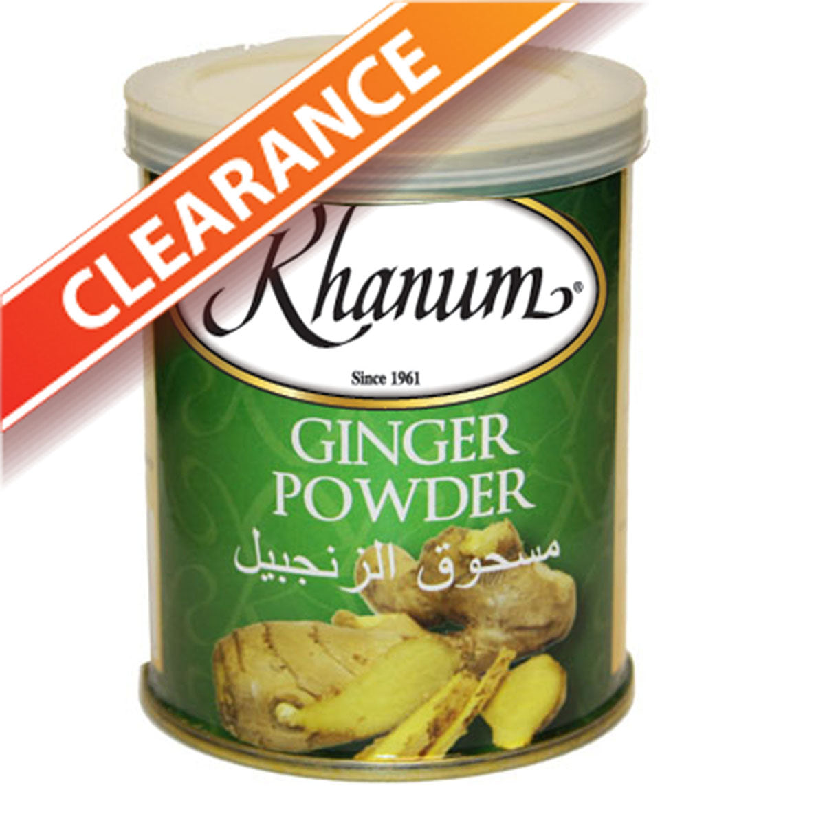 Khanum Ginger Powder 2x6x100g BBE:10/23