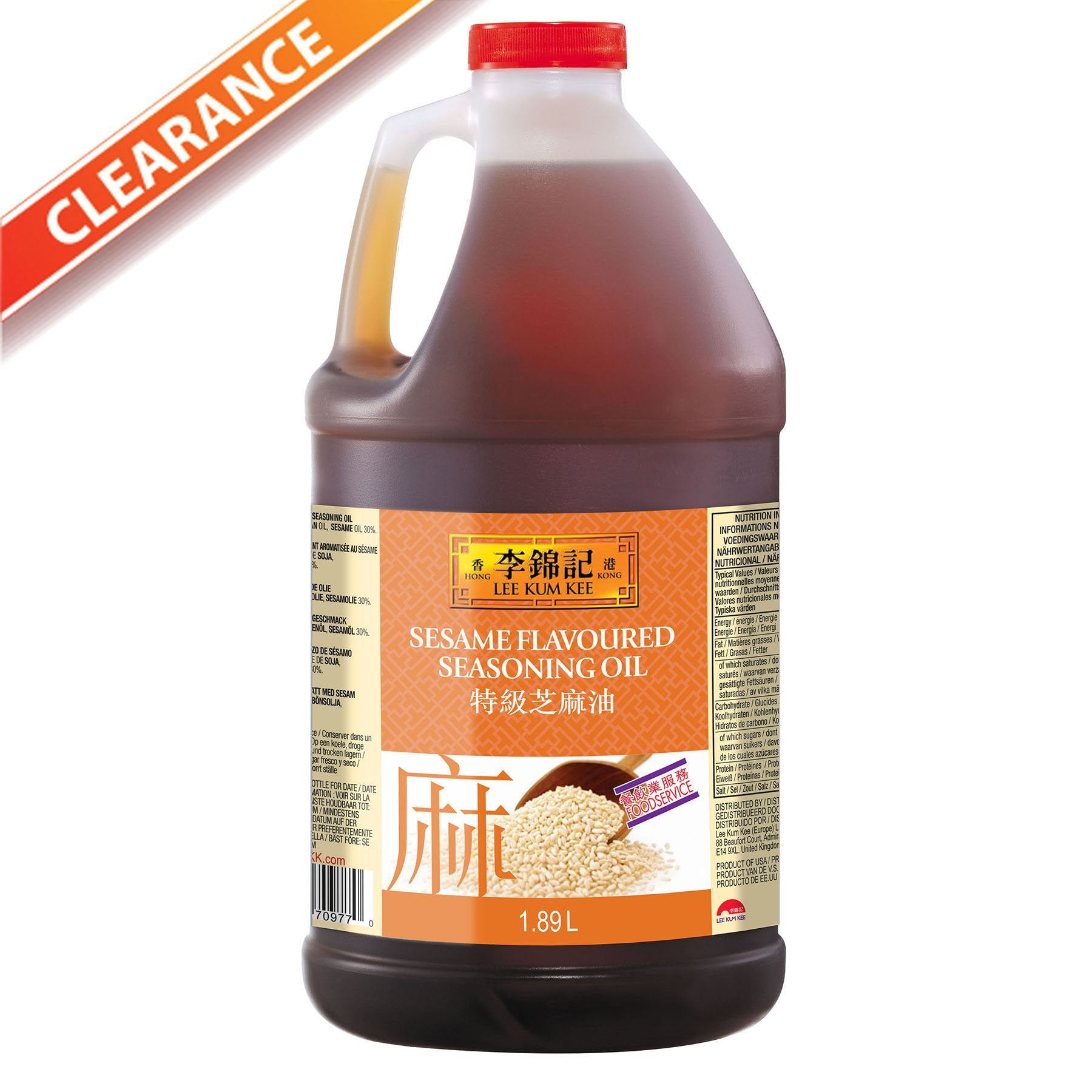 Lee Kum Kee Blended Sesame Oil 6x1890ml BBE:02/2024