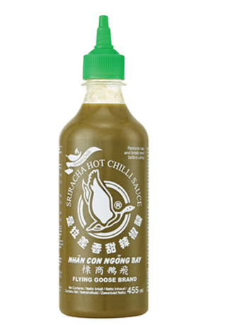 Flying Goose Green Sriracha Chilli Sauce 6x455ml