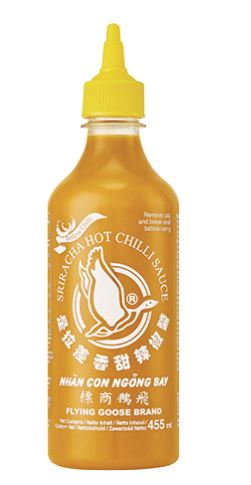 Flying Goose Hot Chilli Sauce (Yellow) 6x455ml