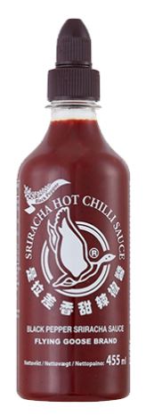 Flying Goose Sriracha Black Pepper Sauce 6x455ml